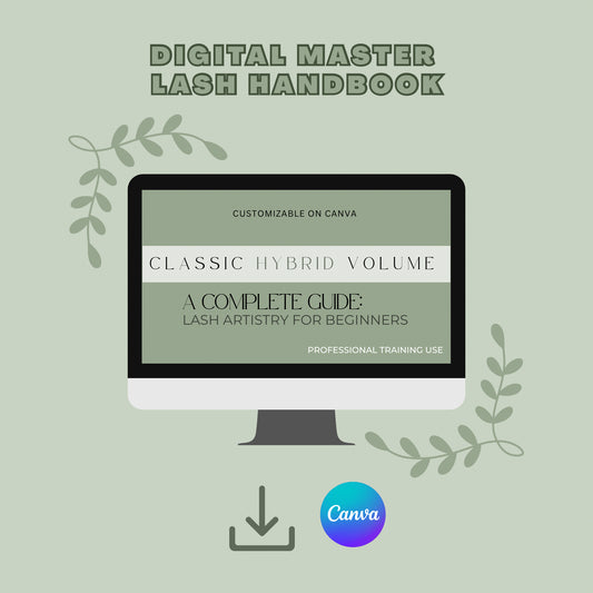 Editable Lash Trainer Manual Template